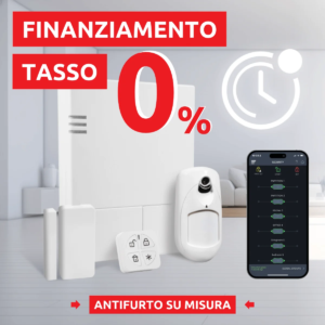 Finanziamento tasso zero antifurto