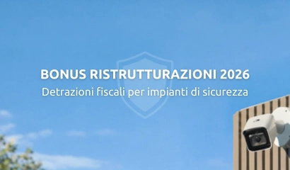 Bonus Ristrutturazioni 2026: detrazioni fiscali per impianti di sicurezza