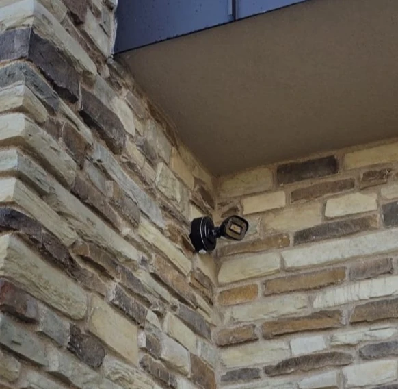 Telecamera verniciata